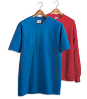 Mens Short Sleeve Pocket T-Shirt Blend ts8300